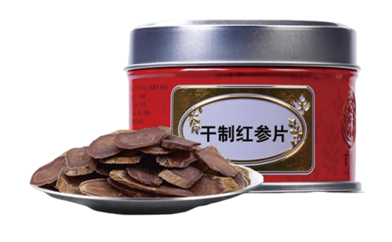 干制红参片